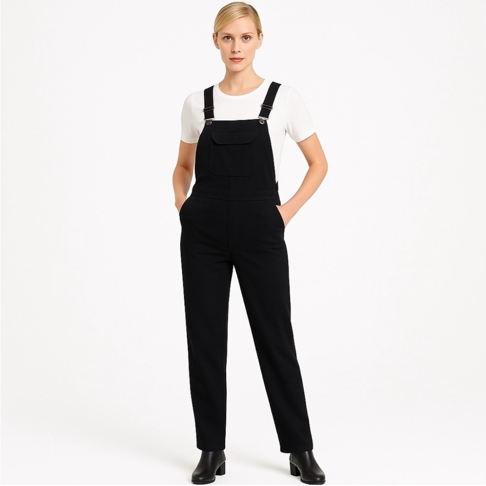 Alex Garfield / Garfield & Marks Ribbed Overalls in Black Size XS.